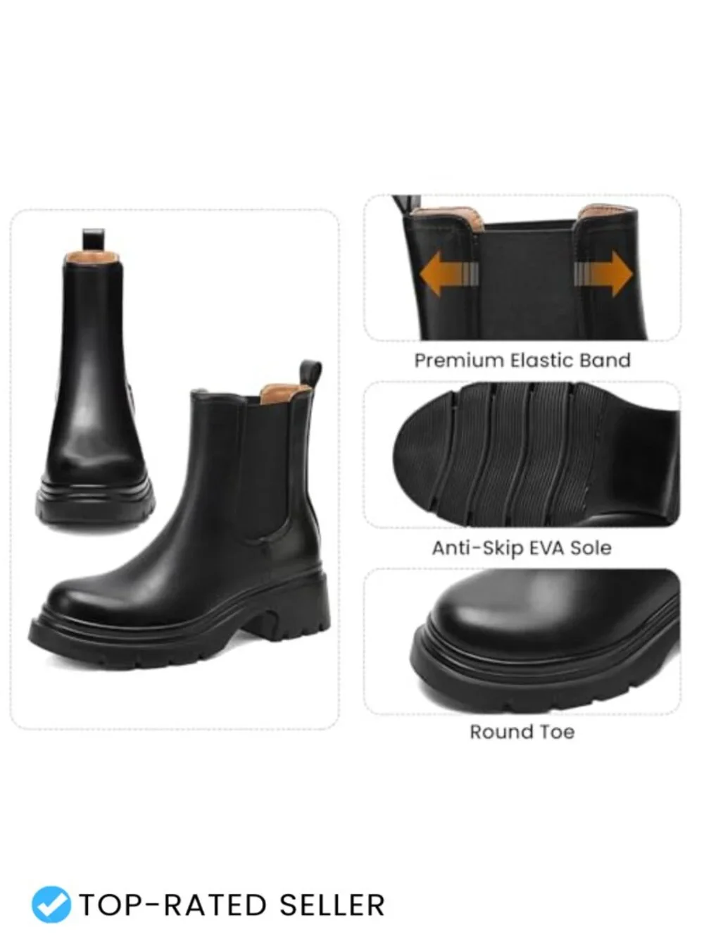 N/A chelsea boots